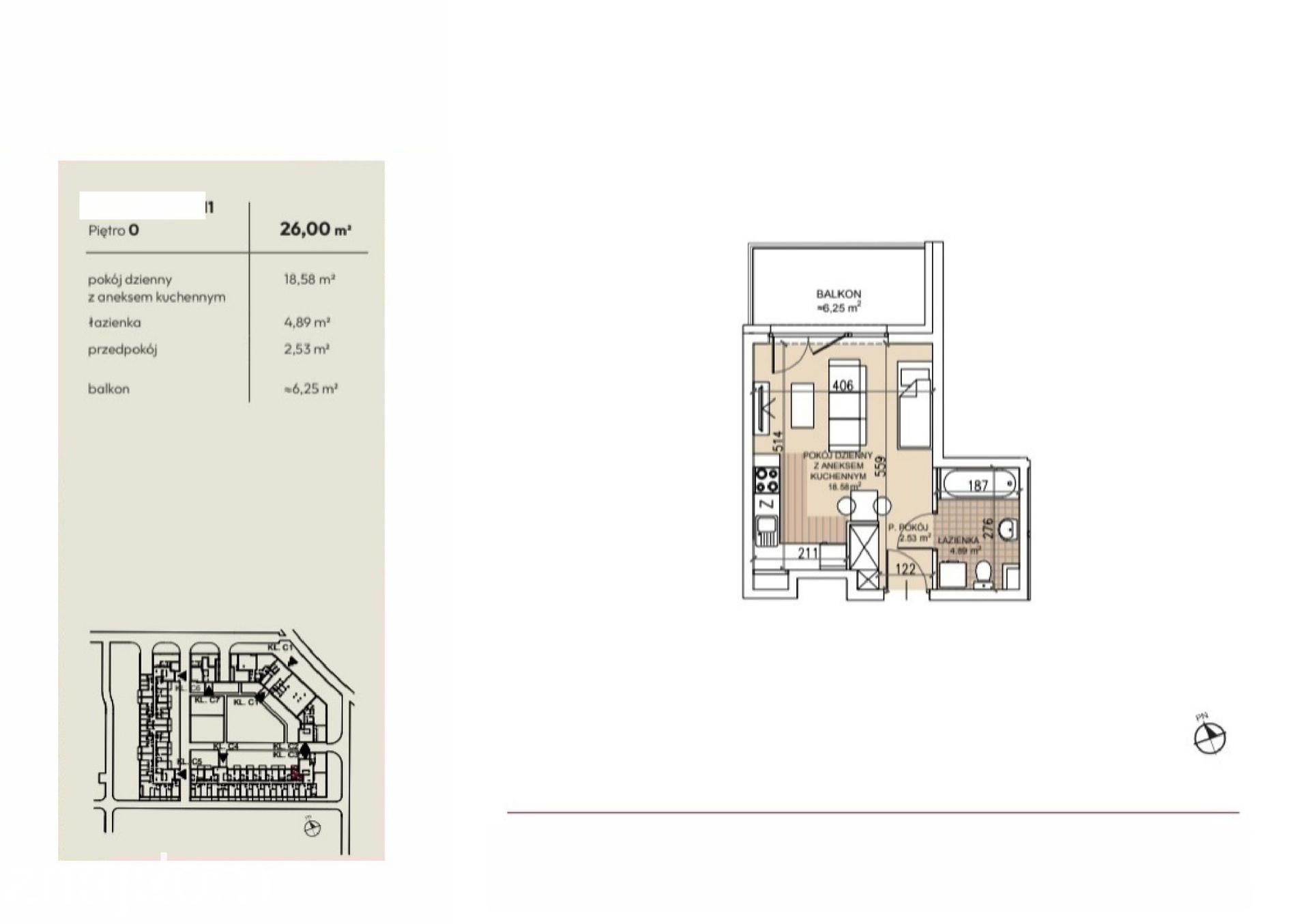 Mieszkanie 1-pokojowe 26m² - Lokum Soho - Lokum Soho