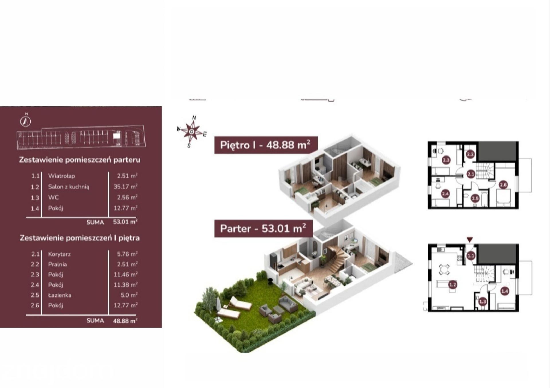 Mieszkanie 5-pokojowe 101.9m² - Rosa Hills - Rosa Hills