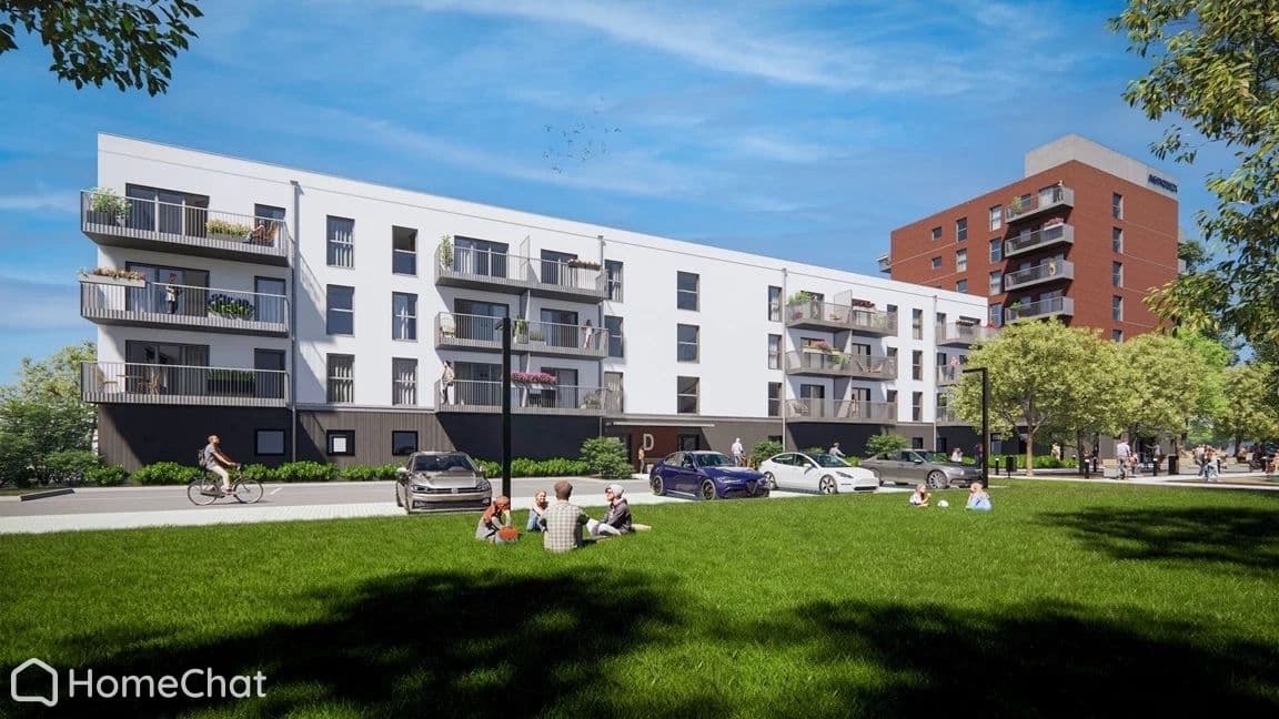 Mieszkanie 3-pokojowe 59.2m² - Osiedle Moderno - Osiedle Moderno