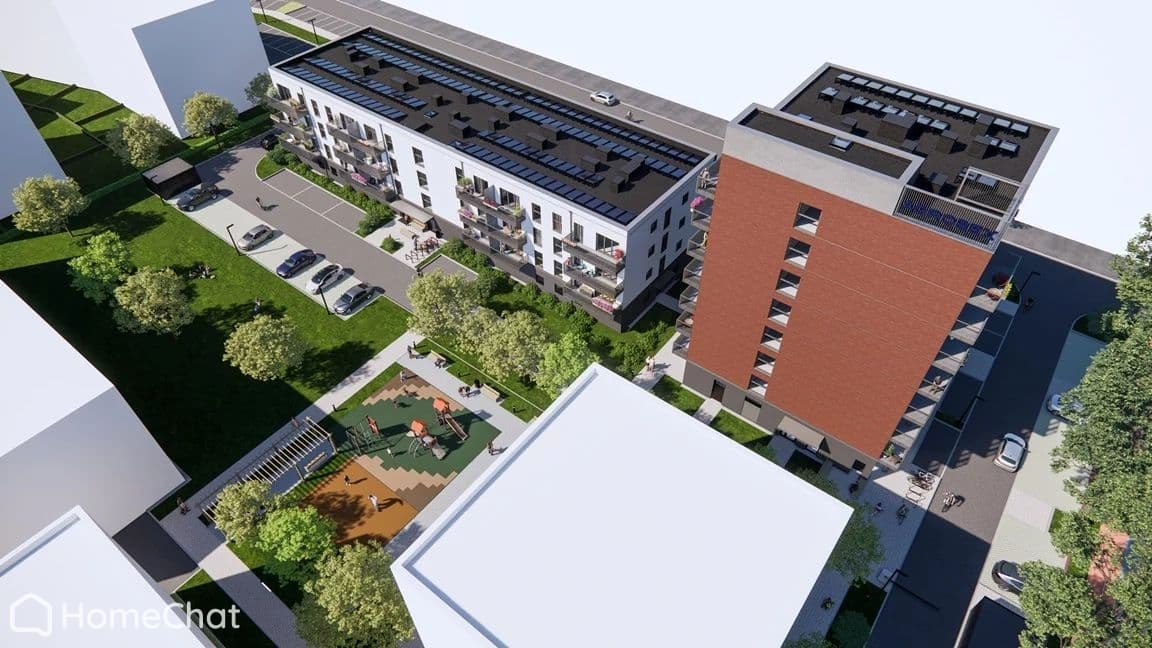 Mieszkanie 3-pokojowe 59.2m² - Osiedle Moderno - Osiedle Moderno