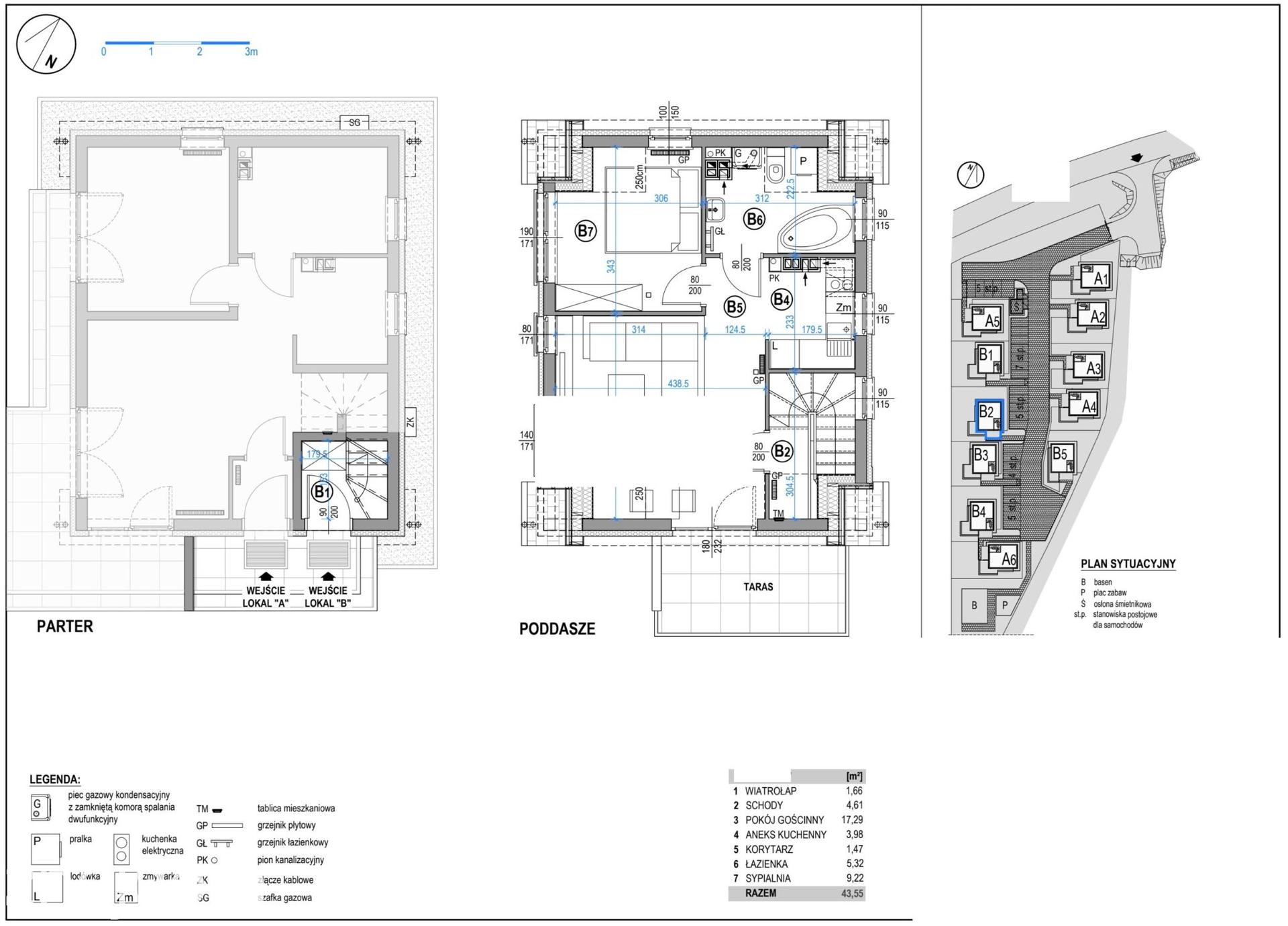 Mieszkanie 2-pokojowe 43.6m² - Playa Park - Playa Park