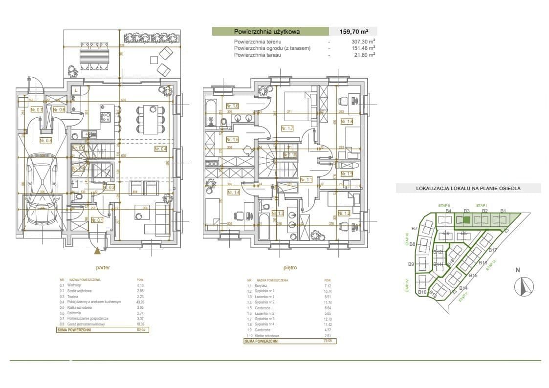 Dom 5-pokojowe 159.5m² - Cesarskie Ogrody - Cesarskie Ogrody