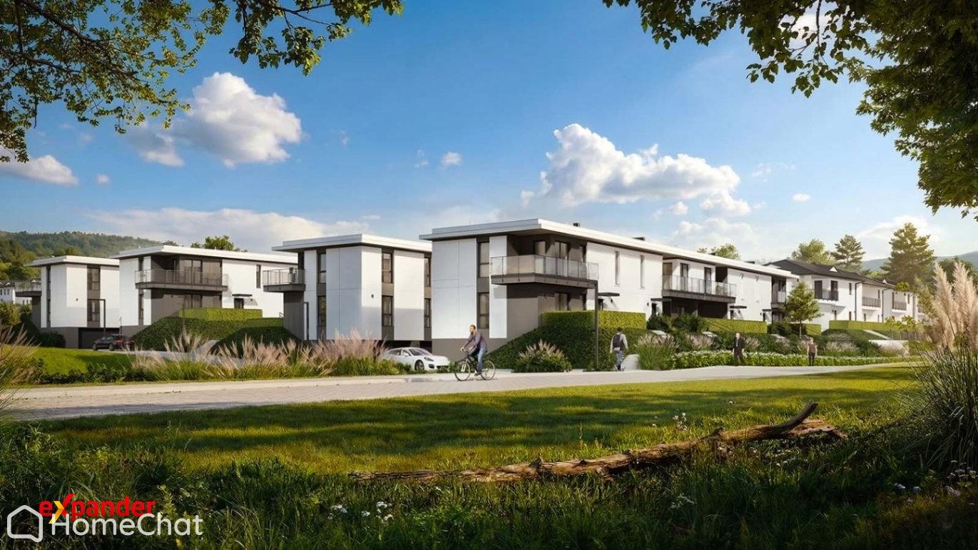 Apartament z ogródkiem i garażem dwustanowiskowym