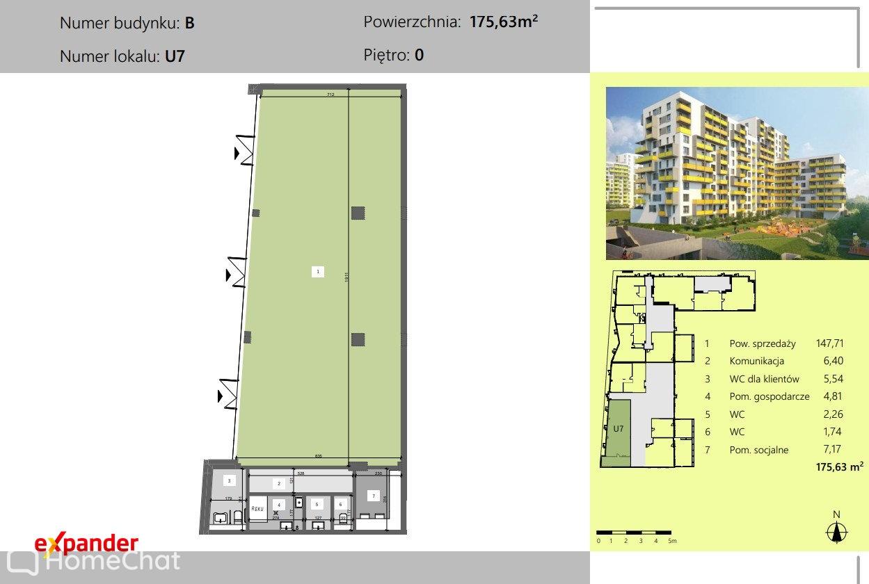 Sprzedam lokal 175 m2 Rzeszów Dworzysko