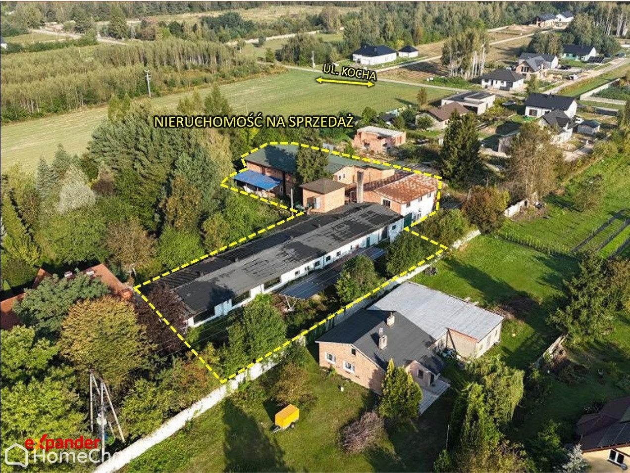 Działka 4000m2 z dwiema halami - możliwość zakupu jednej hali