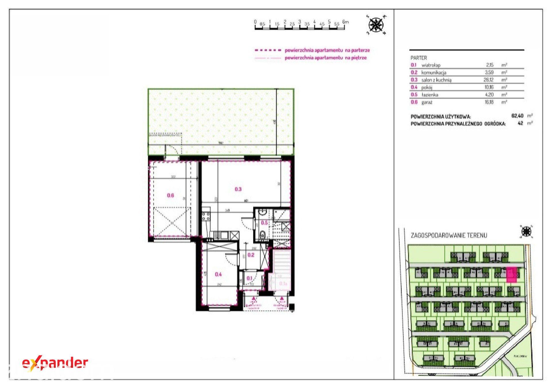 Mieszkanie 2-pokojowe 62,40 m2 z balkonem Siechnice - zdjęcie 7