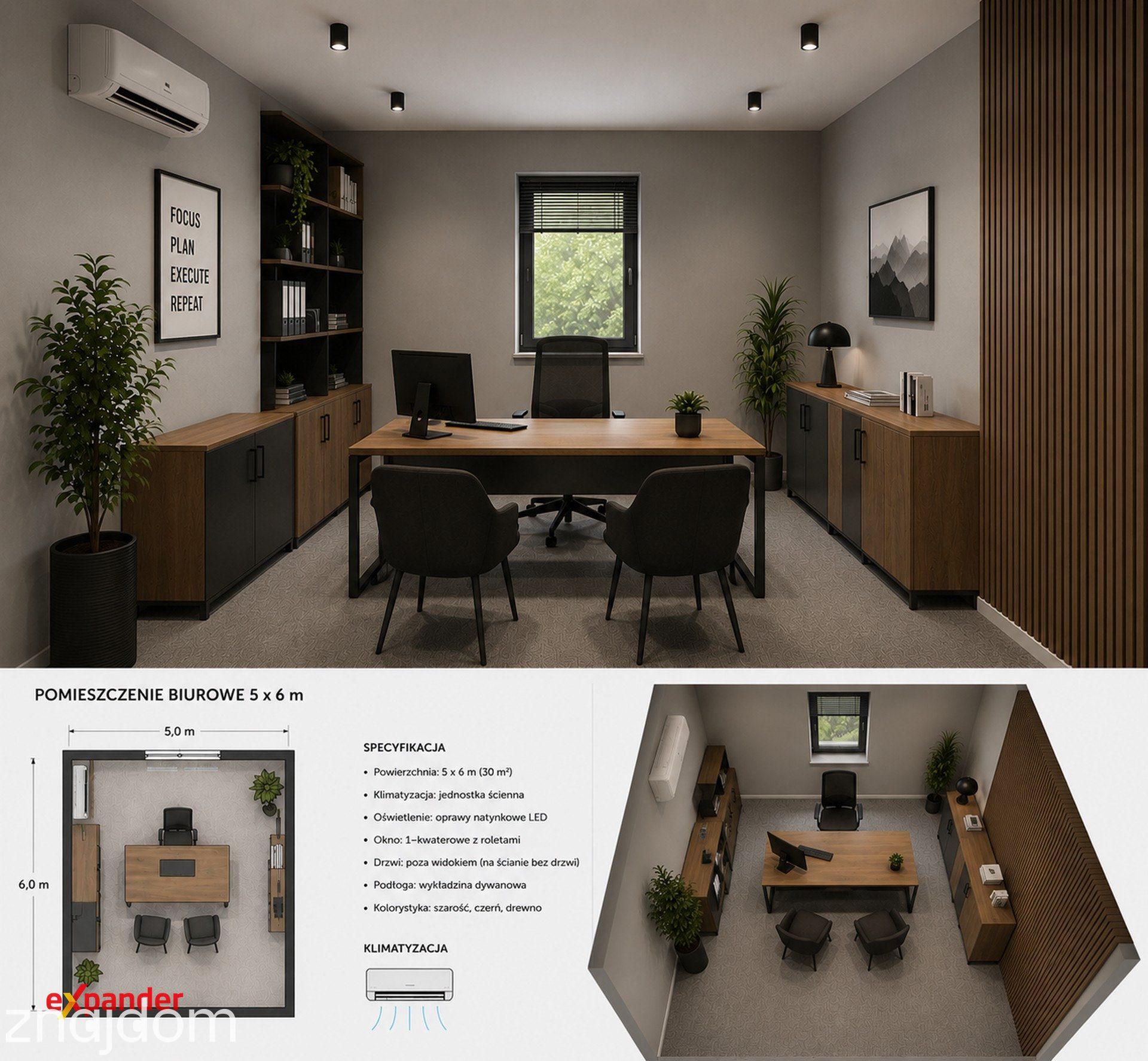 biuro na wynajem 31 m2
