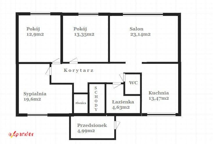 Duża działka w prostokącie + dom + drugi budynek z pompą ciepła - zdjęcie 6
