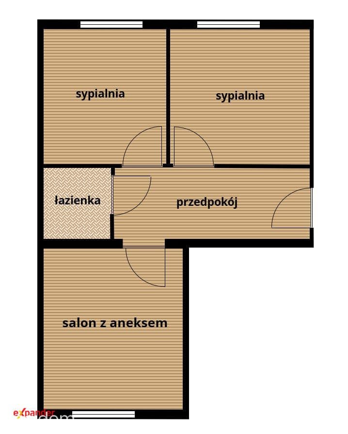 Huta centrum | Gotowe do zamieszkania | 3 pokoje | 4 min MPK - zdjęcie 12
