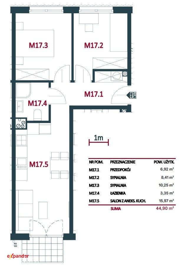 3 pokoje balkon+logia Nowa Huta 550tys PROMOCJA! - zdjęcie 5