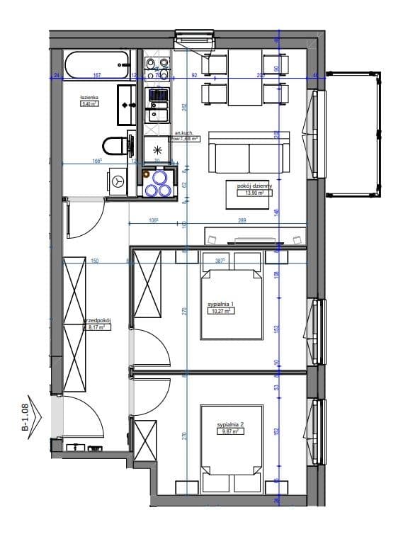 Dla Rodziny | 3 pokoje | Klucze Wrzesień | Balkon - zdjęcie 6