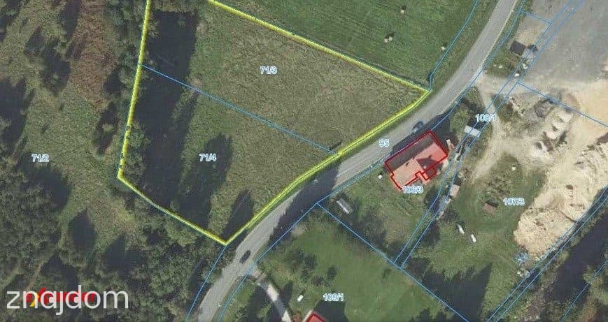 6468m2 Wjazd do Świeradów Zdrój ! Przy drodze nr DW358 ul. Grunwaldzka