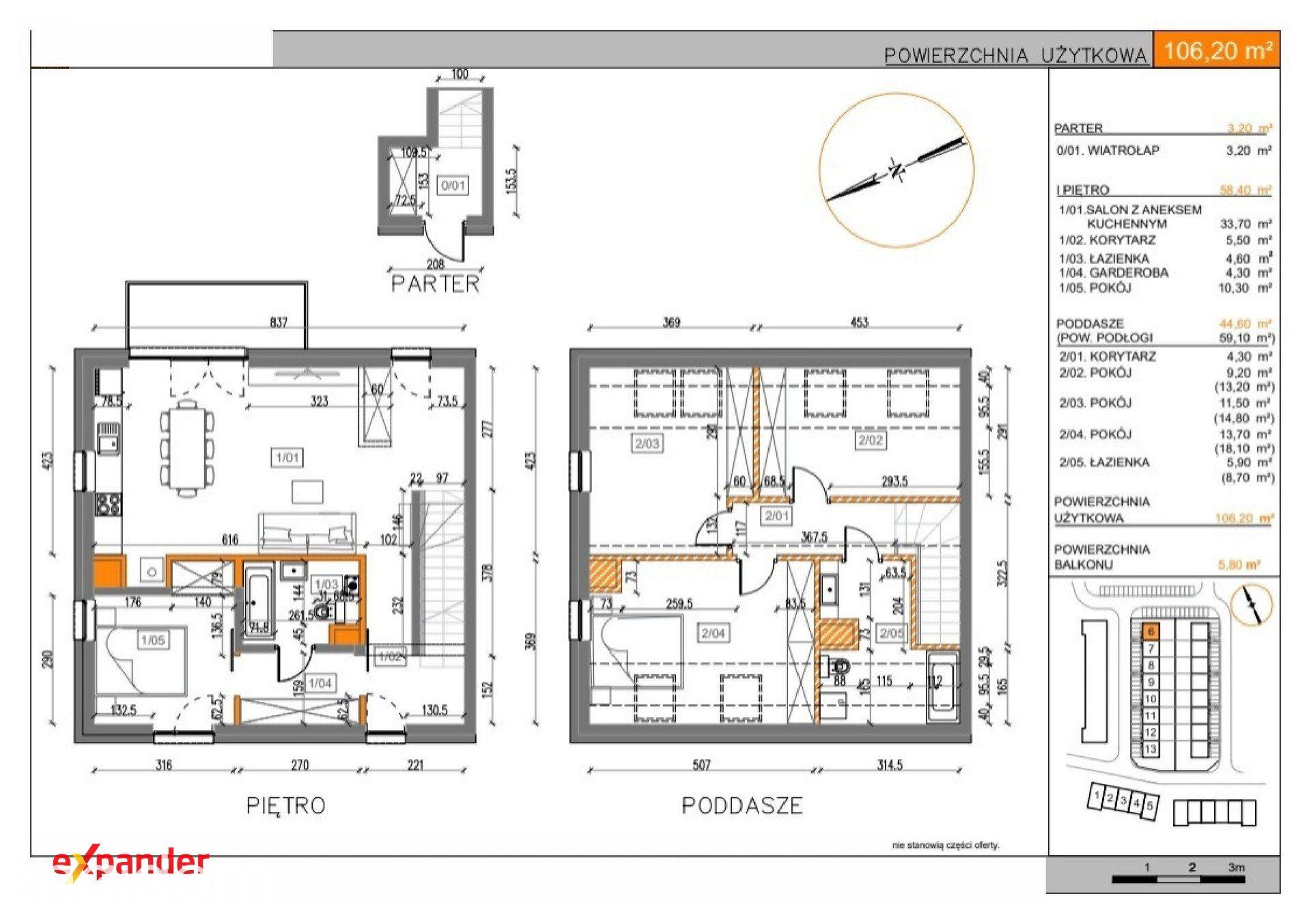 Dom 118m2 w zabudowie szeregowej Wilczyce Wrocław - zdjęcie 13