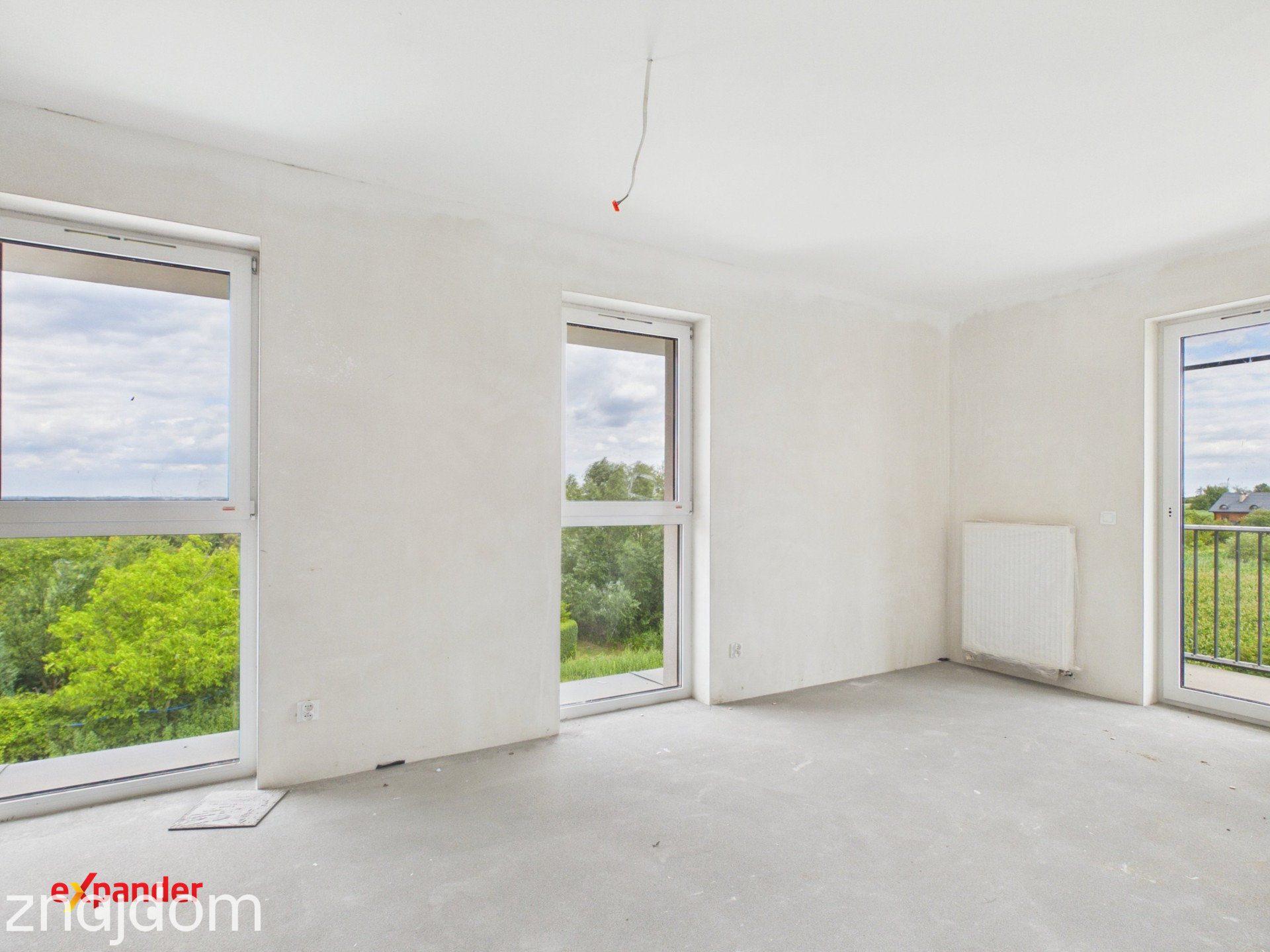 3 pokoje | 63,69 m² | Dwa duże balkony | Sobótka