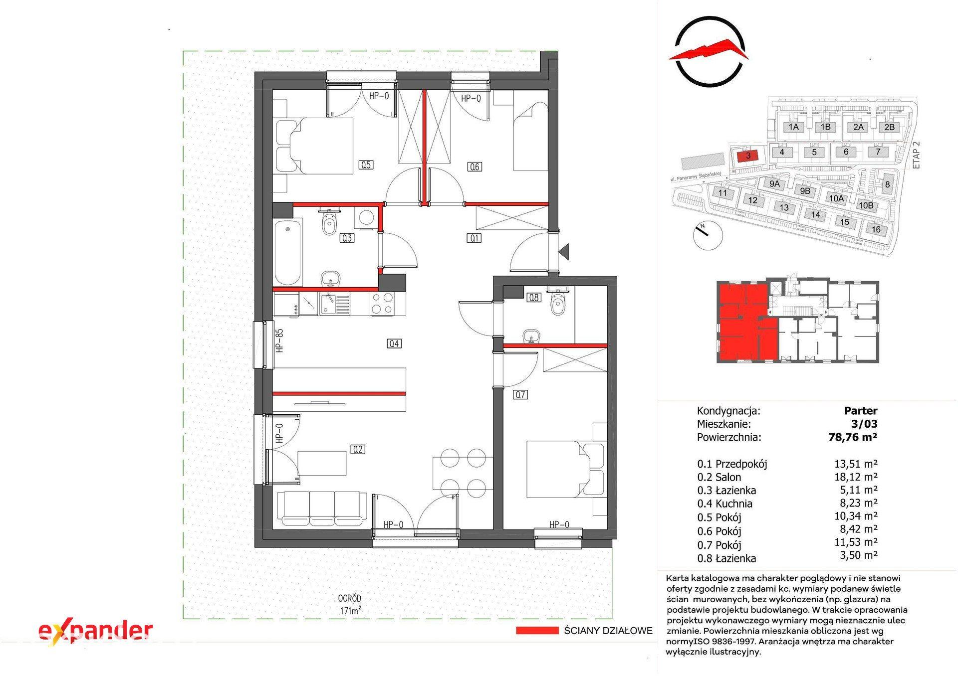 4 pokoje | 78,76 m² | Parter | Idealne dla rodziny | Sobótka - zdjęcie 11