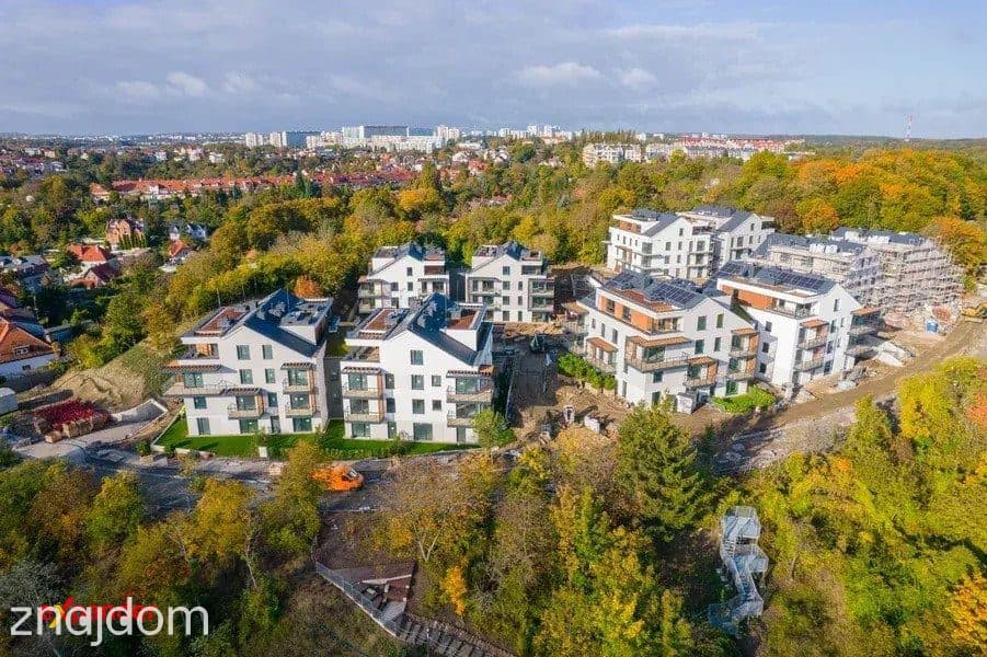 3 pokoje na wzgórzu z panoramą Gdańska