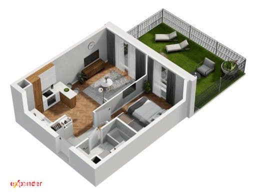 Nowoczesne mieszkanie | Smart Home | Ogródek | ORUNIA - zdjęcie 6