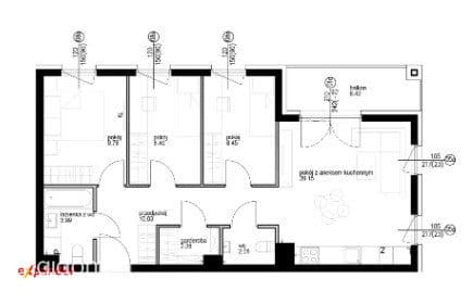nowe 67m2|Balkon|Blisko Pruszcza Gd|Rotmanka - zdjęcie 6
