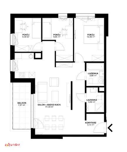 Sopot | 4 pokoje blisko lasu i morza | Apartament premium| 84m2 - zdjęcie 9