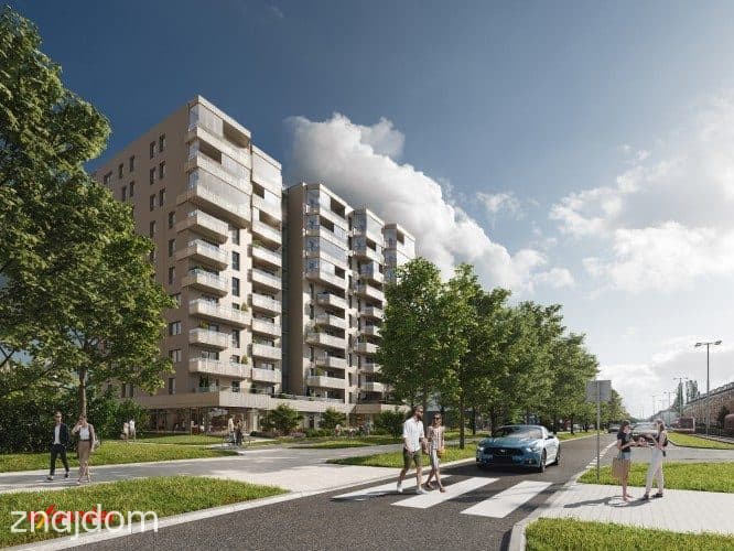 pokoje 69 m², loggia + taras, Gdańsk Brzeźno
