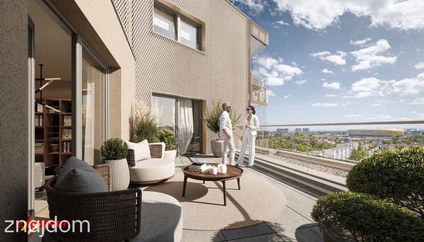 pokoje 69 m², loggia + taras, Gdańsk Brzeźno - zdjęcie 2
