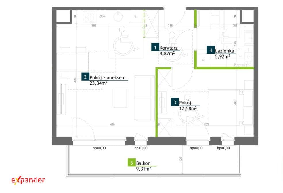 2 pokoje | Centrum | Budynek Premium | Gotowe do odbioru - zdjęcie 17