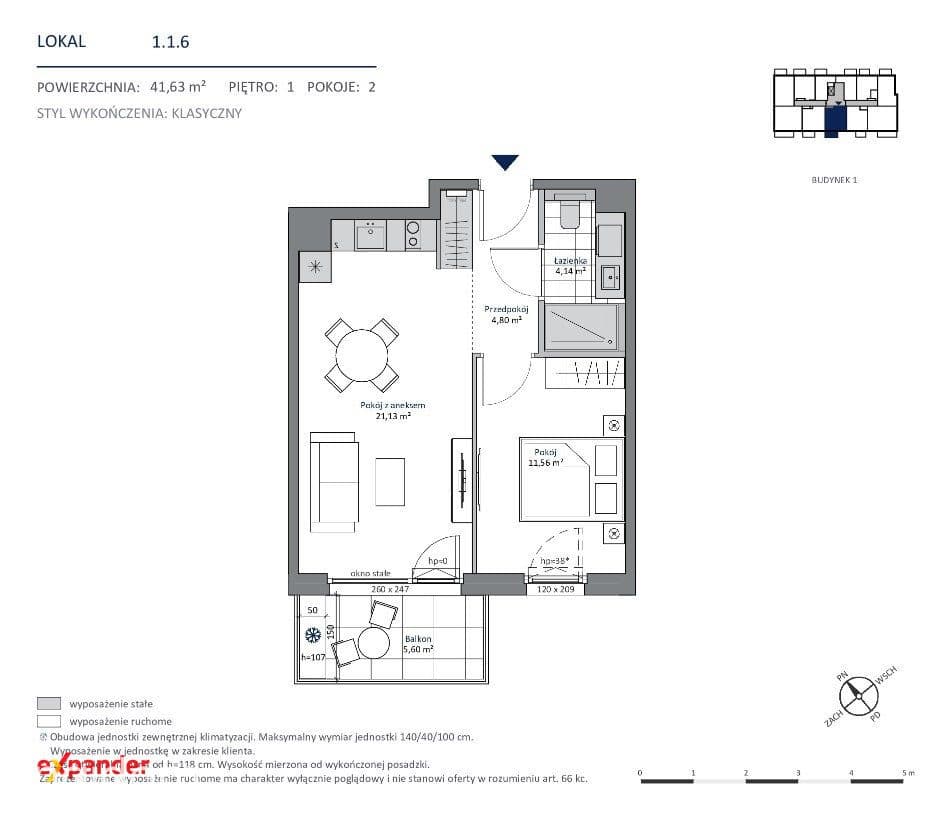 Łeba 2-pokojowy apartament nad morzem | Wykończony pod klucz - zdjęcie 16