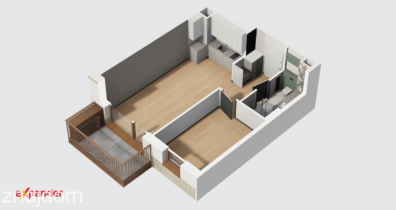 Łeba 2-pokojowy apartament nad morzem | Wykończony pod klucz - zdjęcie 17