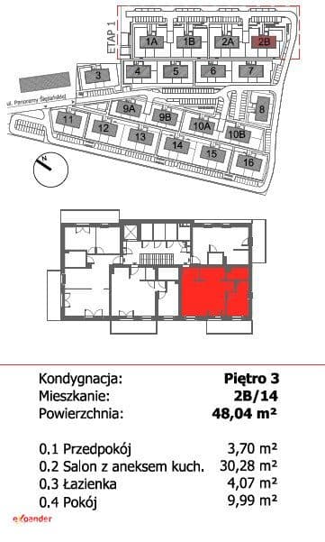 2 pokoje z widokiem na Ślężę | Balkon 9 m² | Garaż + komórka - zdjęcie 21