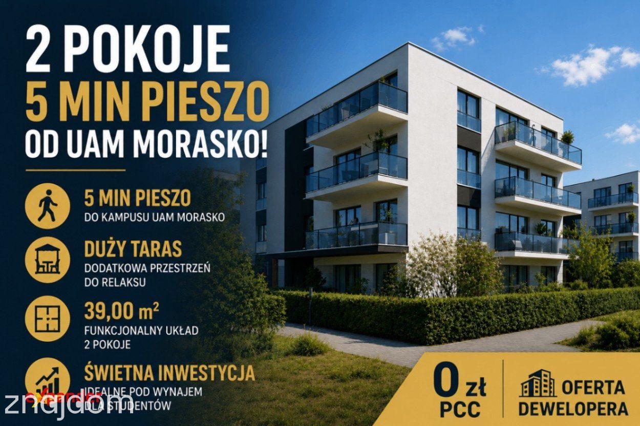 ★ 2 pokoje z dużym tarasem ★