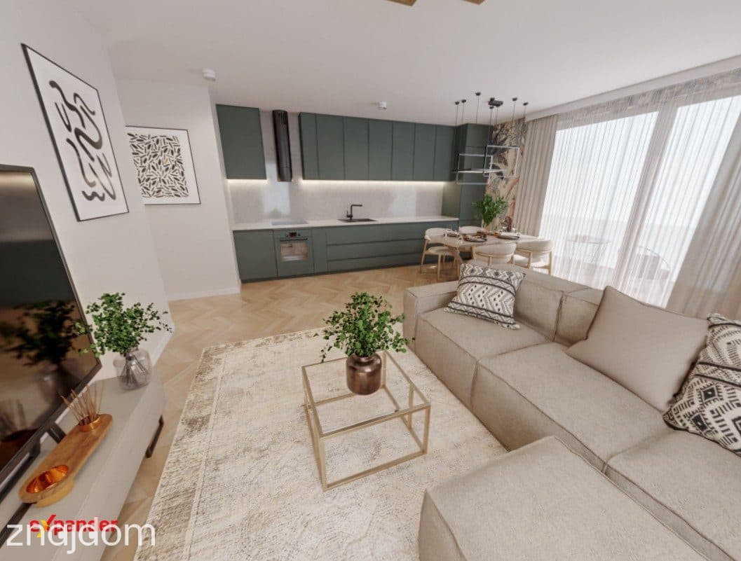4 Pokoje | Dla Rodziny | 11. Piętro | Widok! | 2x Loggia | 2x Łazienka - zdjęcie 3