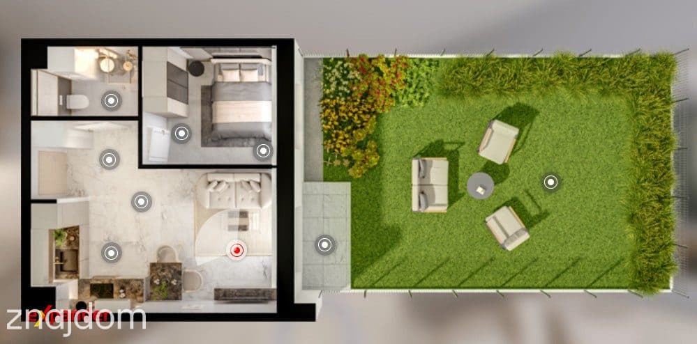 2 pokoje|ogródek 58m2|Rokitki k.Tczewa|0% - zdjęcie 2