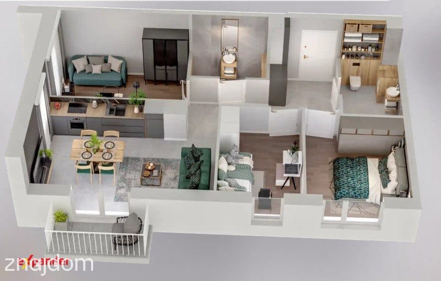 Promocja|4pokoje+balkon|64,9m2| Rokitki k.Tczewa | Pomorskie - zdjęcie 2