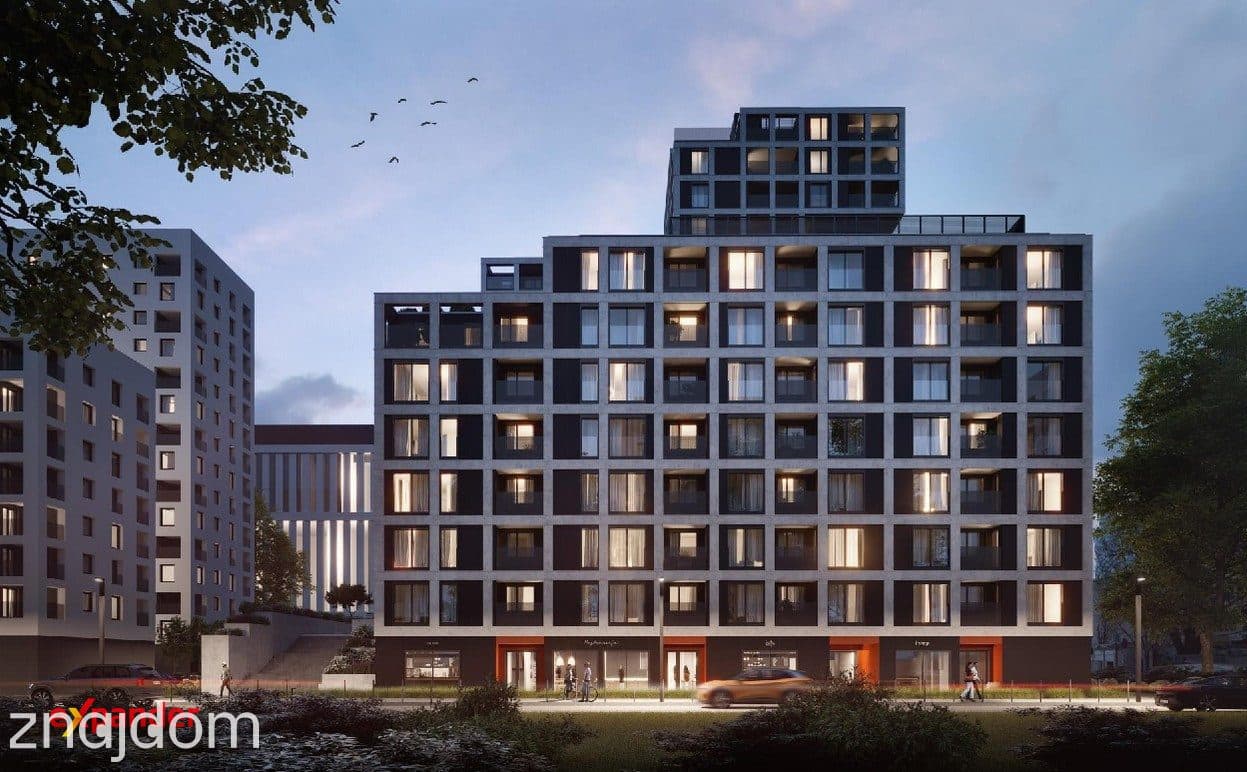 Kawalerka przy Sky Tower/ balkon - zdjęcie 4