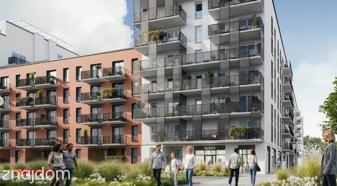 Nowe 2 pok 40mkw / Nowoczesna inwestycja/Balkon - zdjęcie 4
