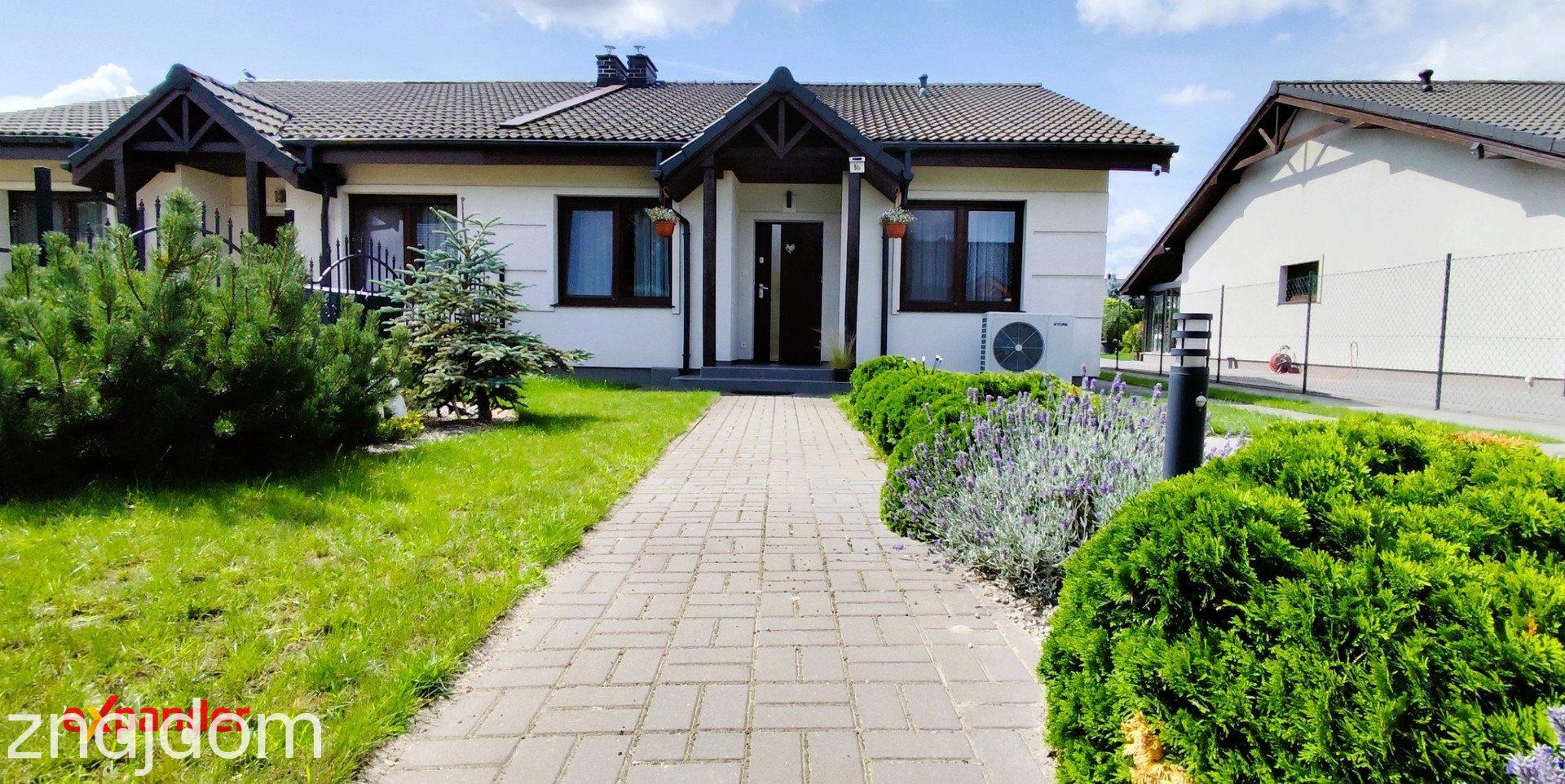 Dom 4 pokoje wyposażony ogród, garaż, ogród zimowy, pompa,fotowoltaika