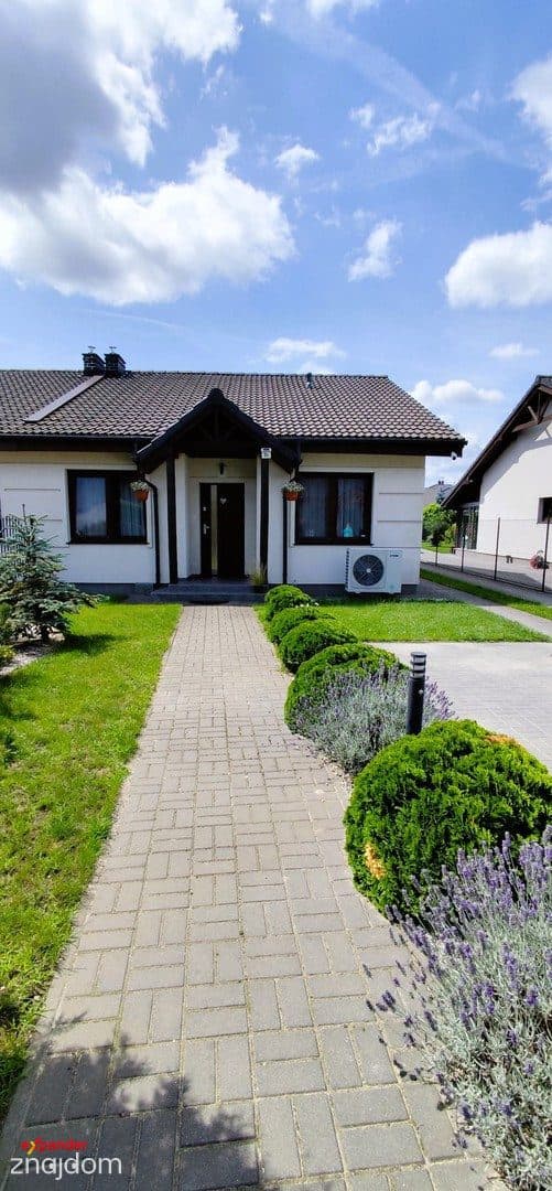 Dom 4 pokoje wyposażony ogród, garaż, ogród zimowy, pompa,fotowoltaika - zdjęcie 3