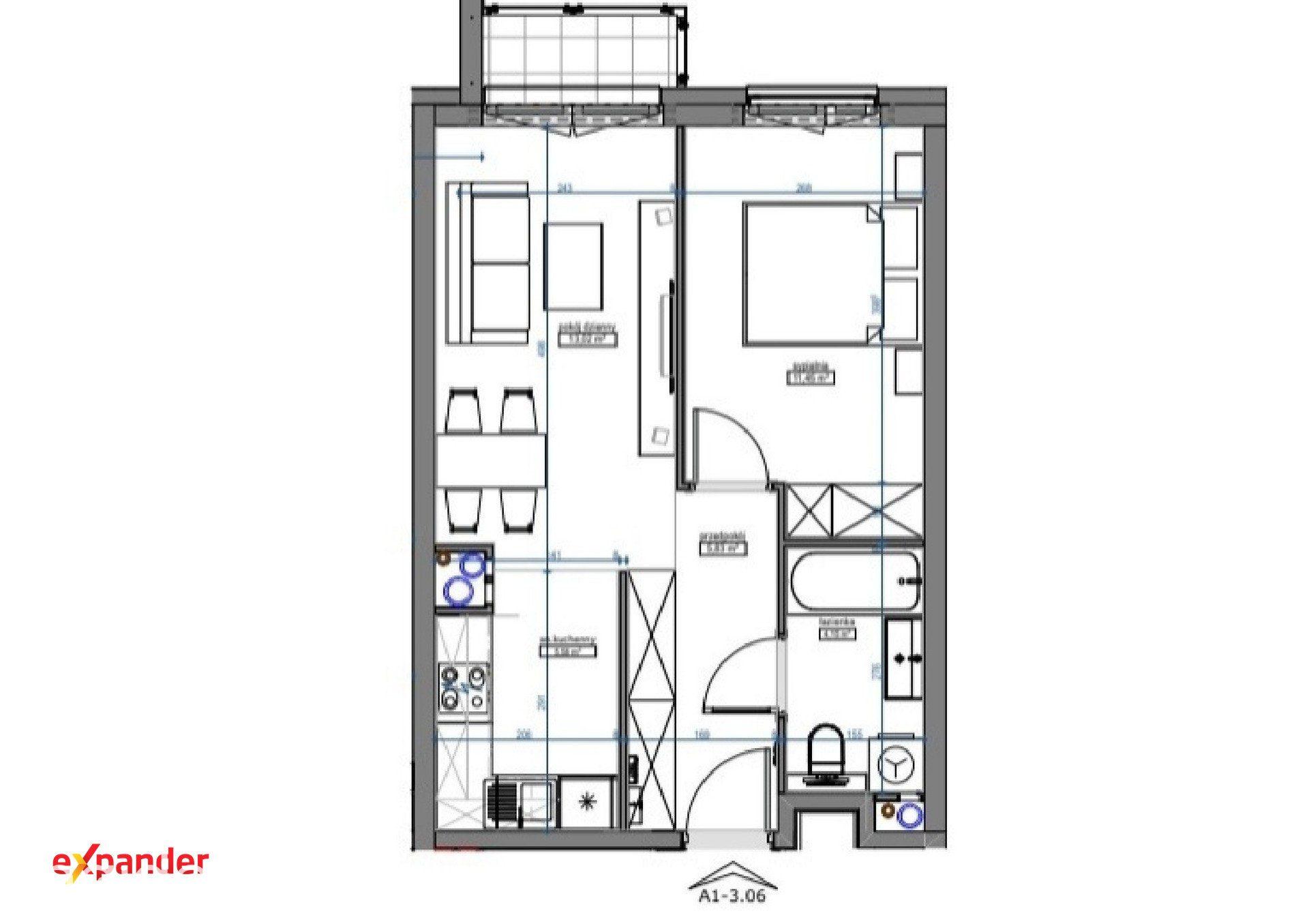 2 pokoje - balkon - gotowe do odbioru - blisko tramwaj - zdjęcie 9