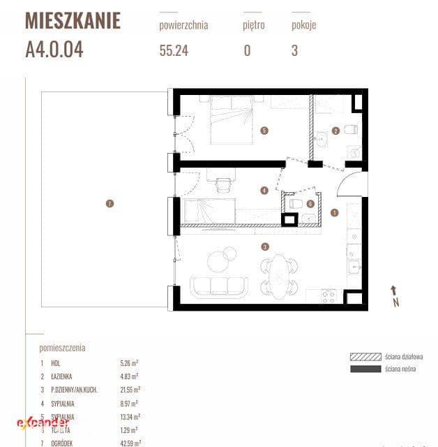OSTATNIE mieszkanie z ogródkiem w tej inwestycji - zdjęcie 6