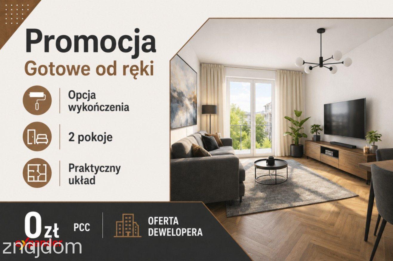 36 m², 2 pokoje, niskie koszty utrzymania GOTOWE