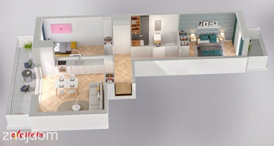 3-pok | Dla Rodziny | Blisko Centrum | B. Wysoki Standard | 2x Loggia! - zdjęcie 13
