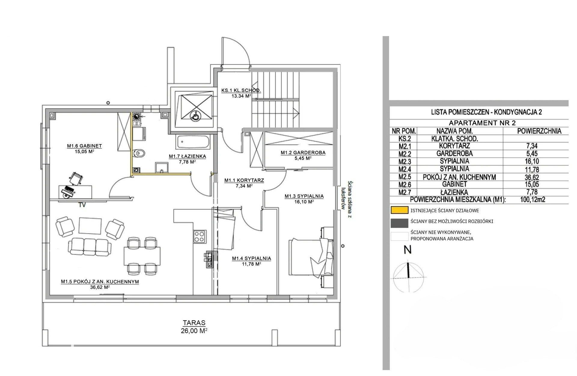 Przestronny apartament 100 m² z 26-metrowym tarasem | Gdynia Redłowo - zdjęcie 11