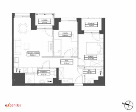 Apartament 3 pok. VI piętro|Blisko MORZA|centrum Gdyni| 62m2 - zdjęcie 2