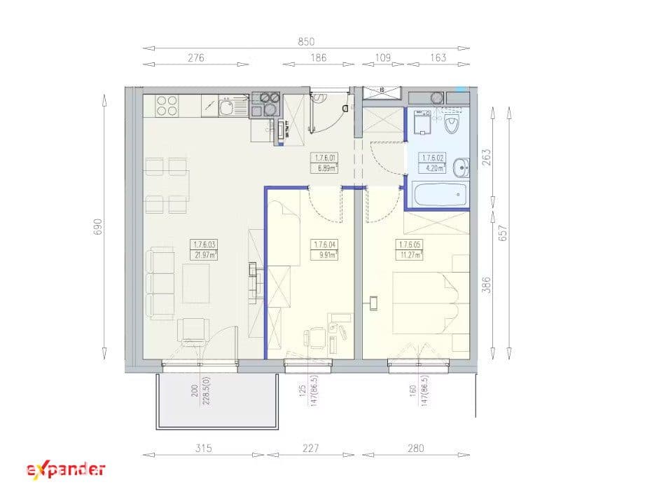3-pokojowe mieszkanie z balkonem | Gotowe do odbioru - zdjęcie 10
