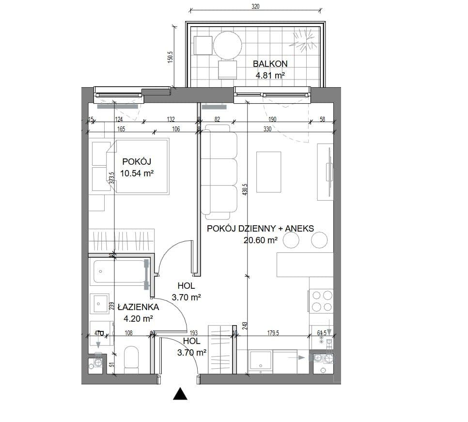 2 pokoje | balkon | nowoczesne osiedle blisko centrum - zdjęcie 6