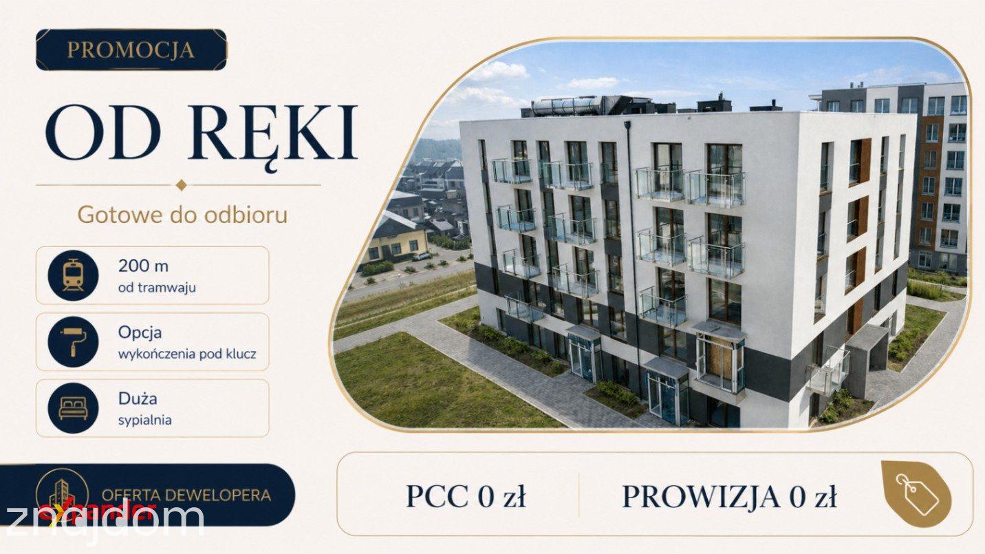 Gotowe mieszkanie | 2 pokoje | blisko tramwaju