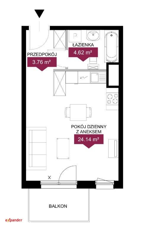 możliwość oddzielnej sypialni | ścisłe centrum | OpcjaPODklucz - zdjęcie 10