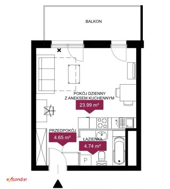 możliwość oddzielnej sypialni | ścisłe centrum | OpcjaPODklucz - zdjęcie 7