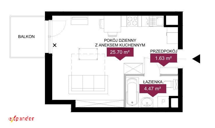 możliwość oddzielnej sypialni | ścisłe centrum | OpcjaPODklucz - zdjęcie 11
