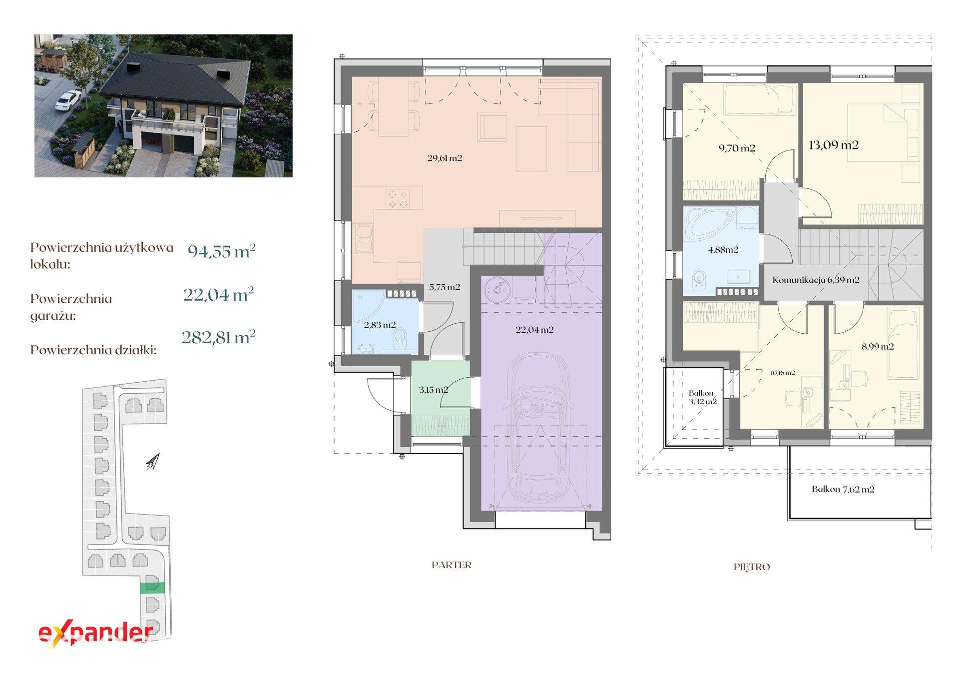 Gotowy bliźniak 116.59 m² z garażem | Łódź Olechów - zdjęcie 21